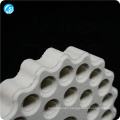 insulating ceramic parts mullite ceramic disc porcelain isolator